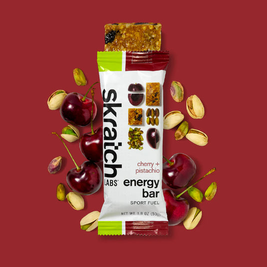 Skratch Energy Bar Sport Fuel - Cherry + Pistachio