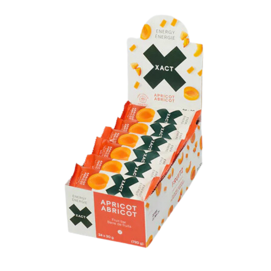 Xact Energy Fruit Bars - Apricot 12 Bars/$30