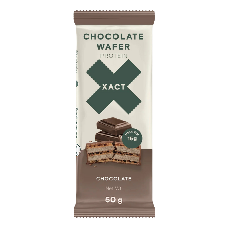 Load image into Gallery viewer, Xact Protein Wafer Bars- Chocolate 12 Bars/$40.50
