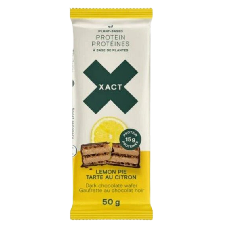 Load image into Gallery viewer, XACT Plant Based Protein Wafer Bars- Lemon Pie 12 Bars/$40.50
