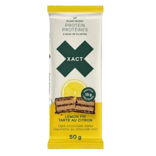 XACT Plant Based Protein Wafer Bars- Lemon Pie 12 Bars/$40.50