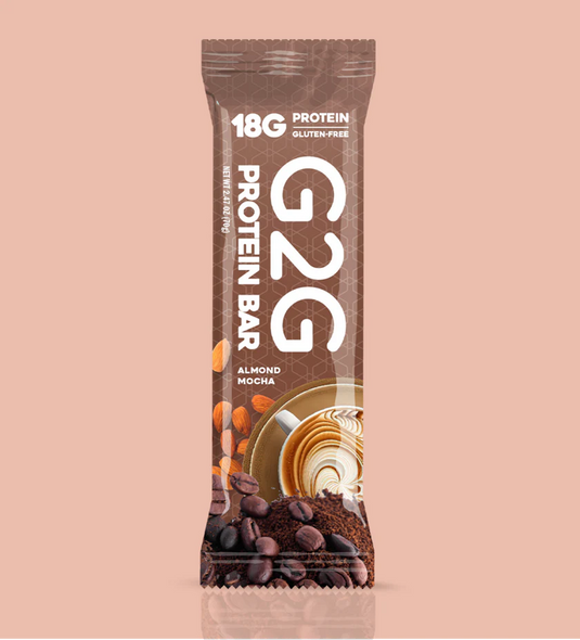 G2G Protein Bar - Almond Mocha Box of 8