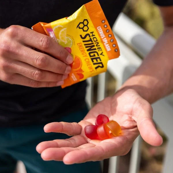 Load image into Gallery viewer, Honey Stinger Citrus Splash Energy Chews -  Box of 12
