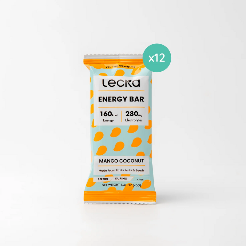 Load image into Gallery viewer, Lecka Energy Bar - Mango Coconut 12 bars
