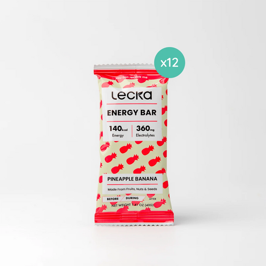Lecka Energy Bar - Pineapple Banana 12 Pack