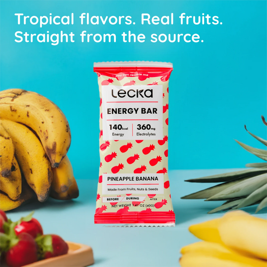 Lecka Energy Bar - Pineapple Banana 12 Pack