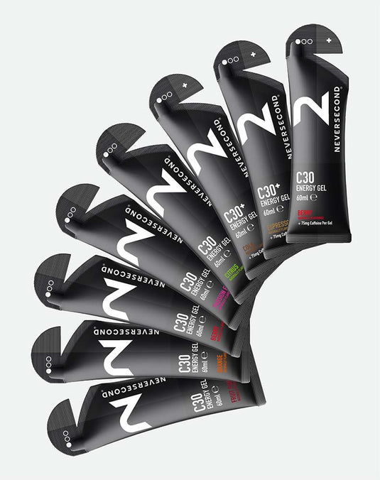 Neversecond C30 Energy Gel Trial Pack