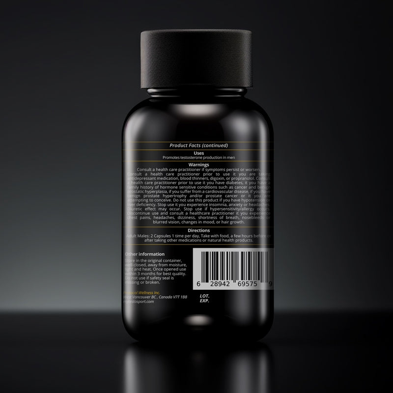 Load image into Gallery viewer, Testo Sport - 60 capsule bottle, 1 month supply
