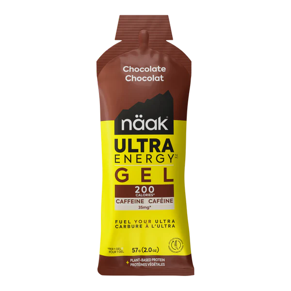 Naak Chocolate Energy Gel - 12 Pack