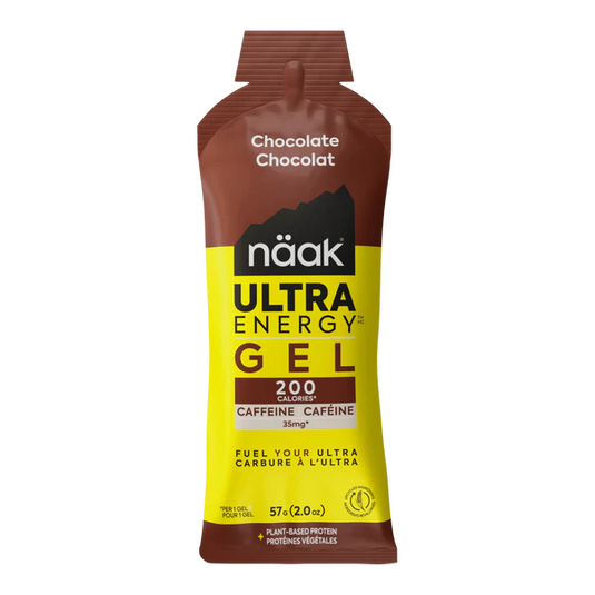 Naak Chocolate Energy Gel - 12 Pack