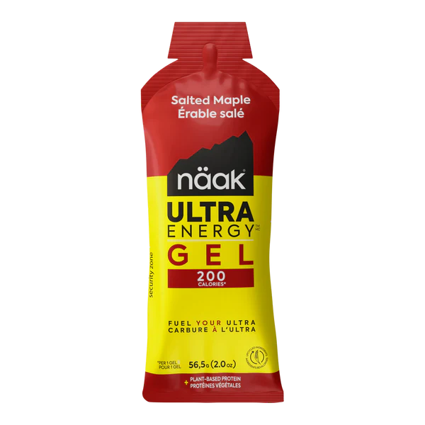 Naak Salted Maple Energy Gels - 12 Pack