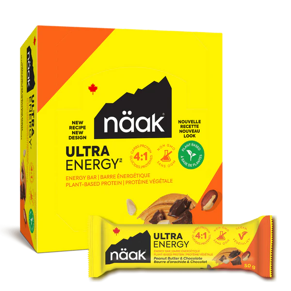 Load image into Gallery viewer, NAAK Energy Bar - Peanut Butter &amp; Chocolate
