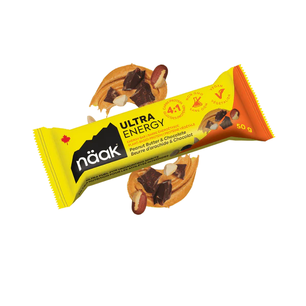 Load image into Gallery viewer, Näak Energy Bar - Peanut Butter &amp; Chocolate
