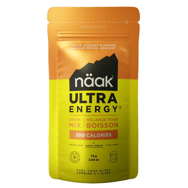 Naak Peach Apricot Energy Drink Mix - Pack of 6