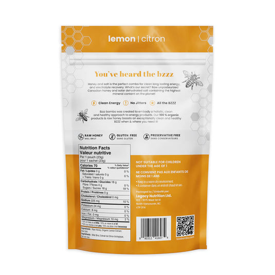 BZZZ Bombs Energy Gels - 12 pack