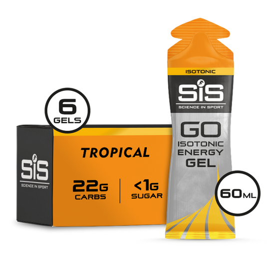 SiS - GO Isotonic Energy Gel 60ml 6 Pack 7 Flavours