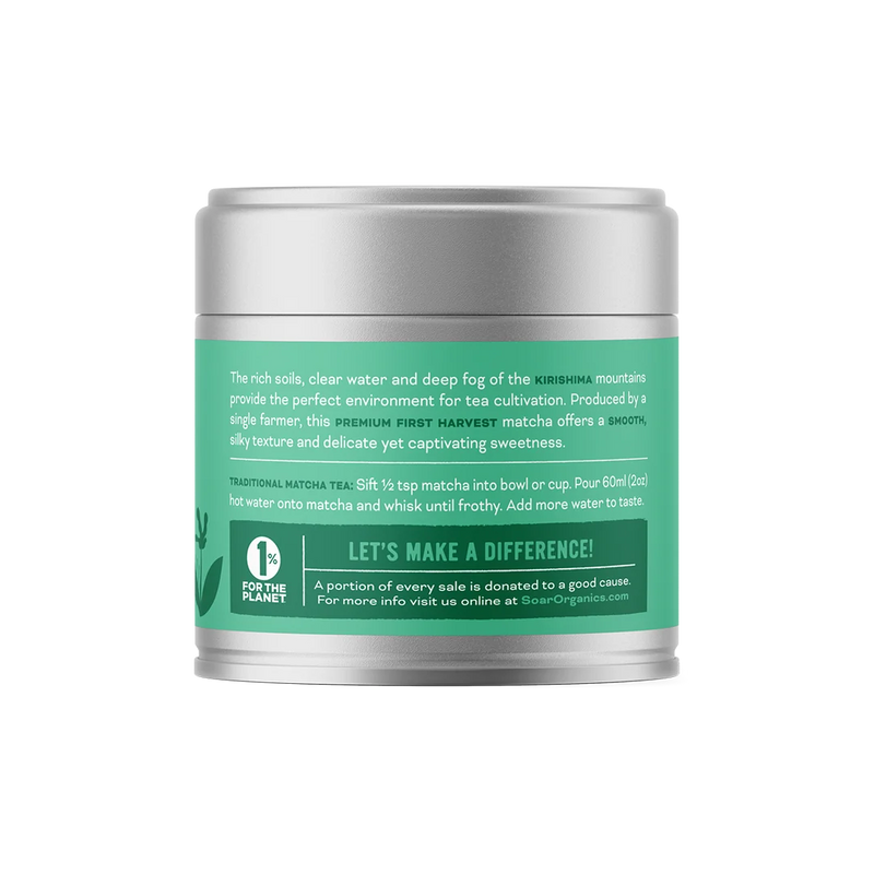 Load image into Gallery viewer, Soar Organics - Kirishima Ceremonial Matcha
