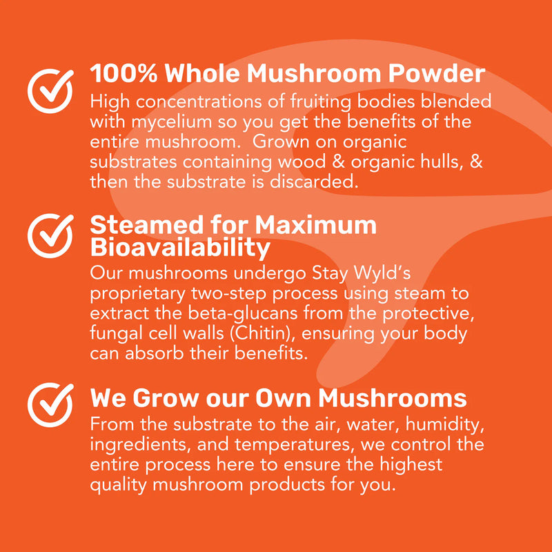 Load image into Gallery viewer, Staywyld Cordyceps Mushroom Capsules
