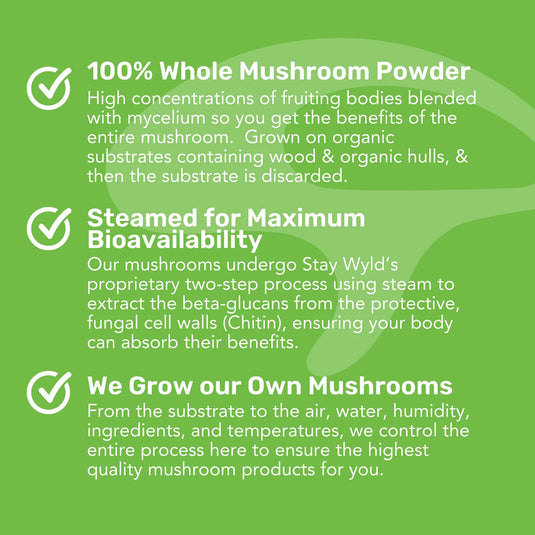 Staywyld Daily Immunity 5-Blend Capsules