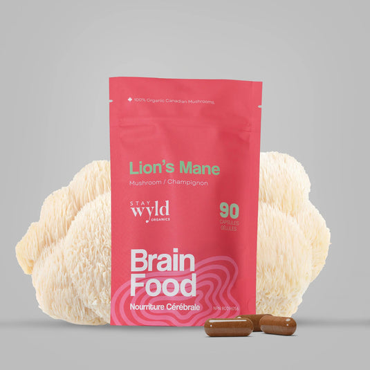 Staywild Lion's Mane Mushroom Capsules