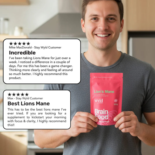 Staywyld Lion's Mane Mushroom Powder