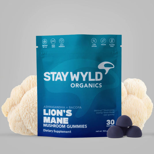 Staywyld Lion's Mane Gummies 30 Pack