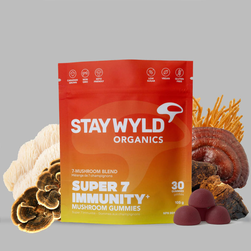 Load image into Gallery viewer, Staywyld Super 7 Immunity Gummies 30 Pack
