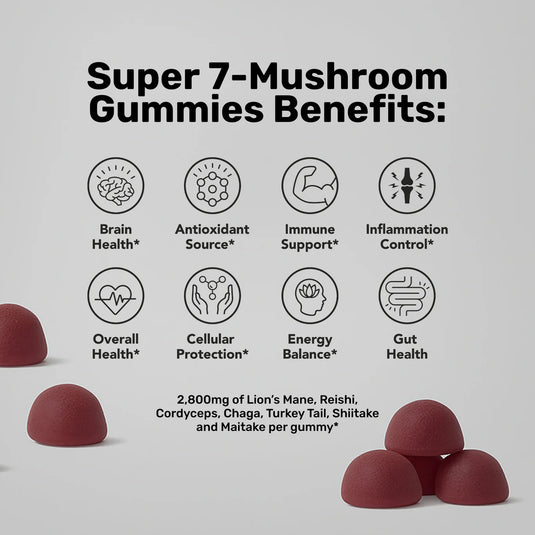 Staywyld Super 7 Immunity Gummies 30 Pack