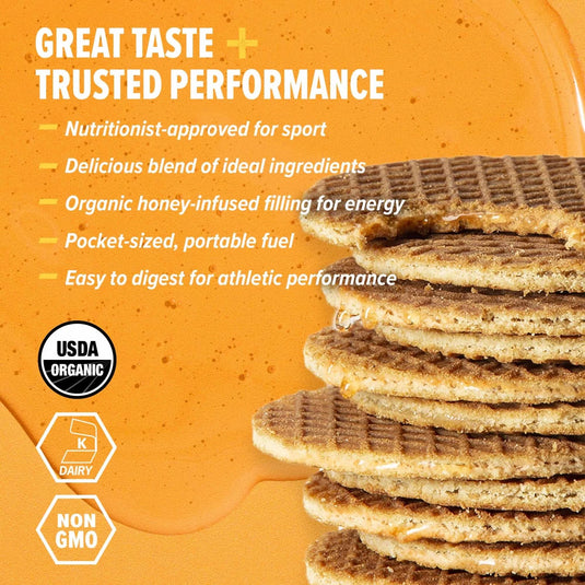 Honey Stinger Vanilla Waffles - Box of 12