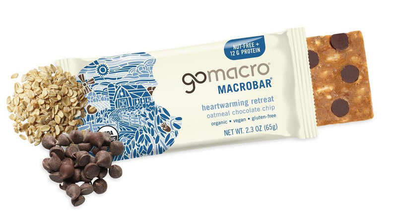 Load image into Gallery viewer, GoMacro MacroBar - Oatmeal Chocolate Chip Box of 12
