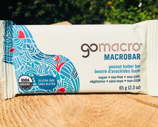 GoMacro Macrobar - Peanut Butter Box of 12