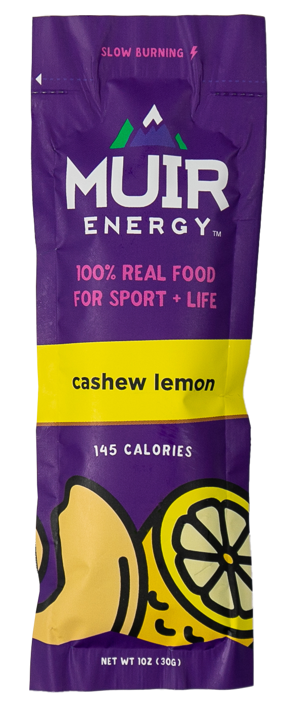 Load image into Gallery viewer, Muir Energy - Cashew Lemon Energy Gel 3 Pack/$11.25
