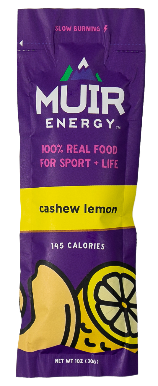 Muir Energy - Cashew Lemon Energy Gel 3 Pack/$11.25