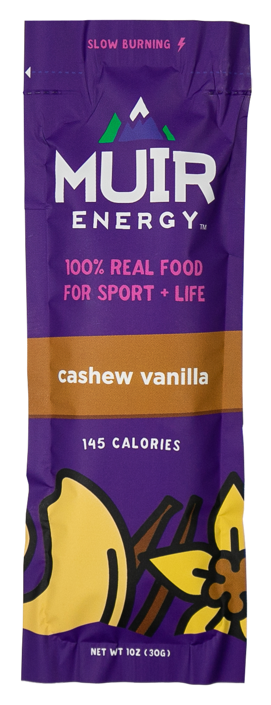 Muir Energy - Cashew Vanilla Energy Gel 3 Pack/$11.25