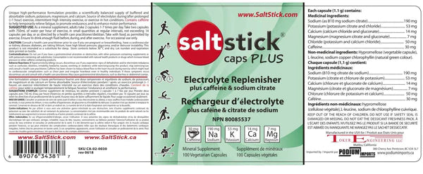 Load image into Gallery viewer, SaltStick Plus Capsules 100ct
