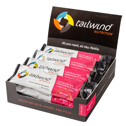 Tailwind Caffeinated Endurance Fuel - Tropical Buzz $3.39 Each/ 6 Packs