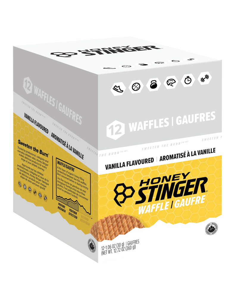 Load image into Gallery viewer, Honey Stinger Organic Waffles - Vanilla 12 Pack

