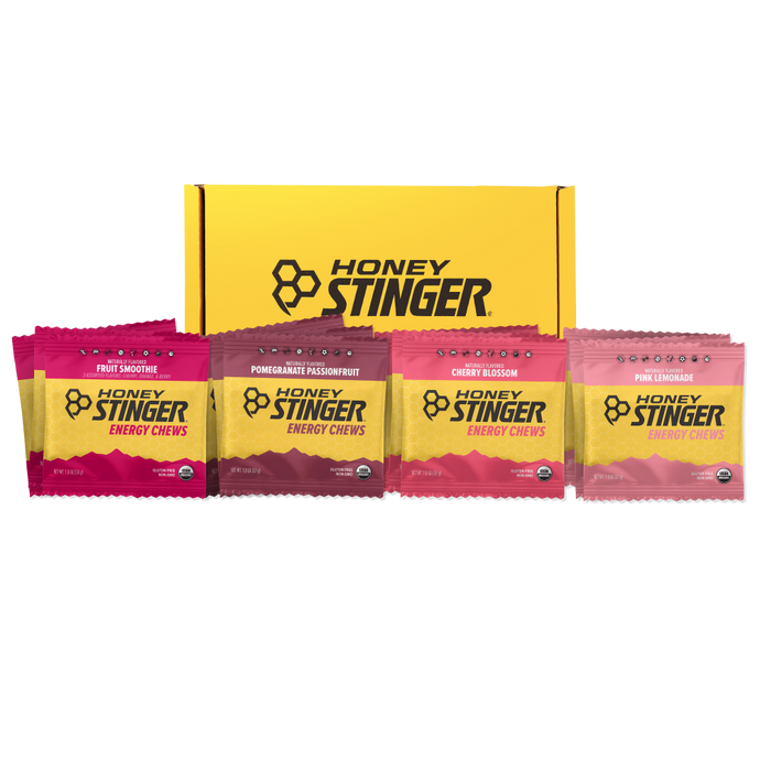 Honey Stinger Organic Energy Chews - Variety Box of 12